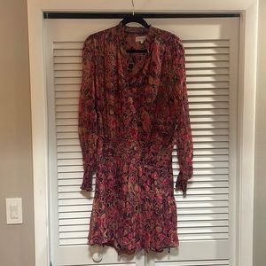 A.L.C smocked waist dress